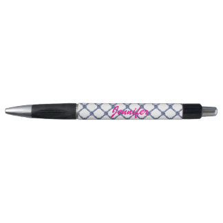 Stylo Bleu de la Marine Noeuds Nautiques