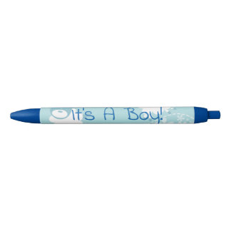 Stylo Bleu douche bleue de bébé de moutons