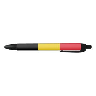 Stylo Bleu Drapeau belge patriotique