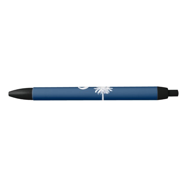 Stylo Bleu Drapeau de l'État de la Caroline du Sud (Devant)