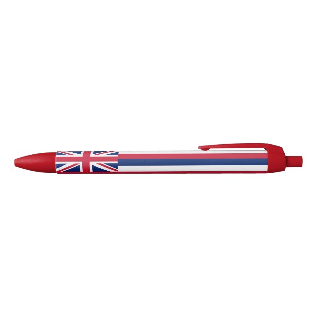 Stylo Bleu Drapeau d'État d'Hawaii (Haut)