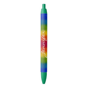 Stylo Bleu Écriture personnalisée couleur modèle tendance