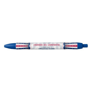 Stylo Bleu Élection du nom du candidat de la campagne patriot