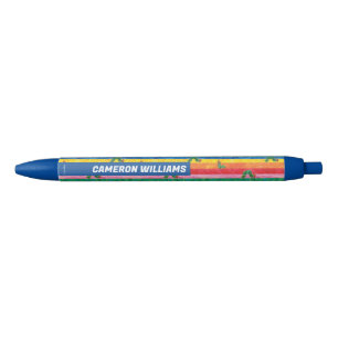 Stylo Bleu Eric Carle Caterpillar Rainbow Stripe Motif