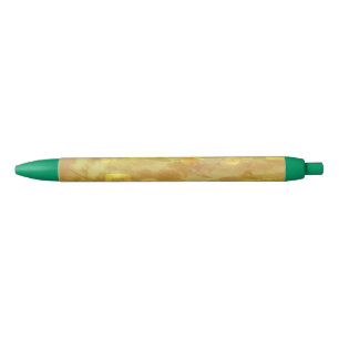 Stylo Bleu Fête Amusante Moderne Chic Géométrique Jaune