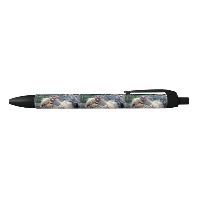 Stylo Bleu Fluffy Charm Imperfection : Un Rooster Silky Uniqu (Haut)