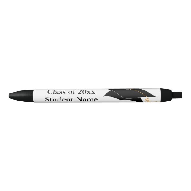 Stylo Bleu Grad Casquette et Tassel Graduation (Devant)