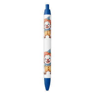 Stylo Bleu Humour de cirque clownesque