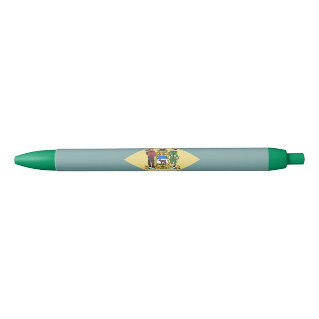 Stylo Bleu Indicateur d'état du Delaware (Devant)