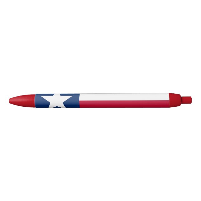 Stylo Bleu Indicateur d'état du Texas (Devant)