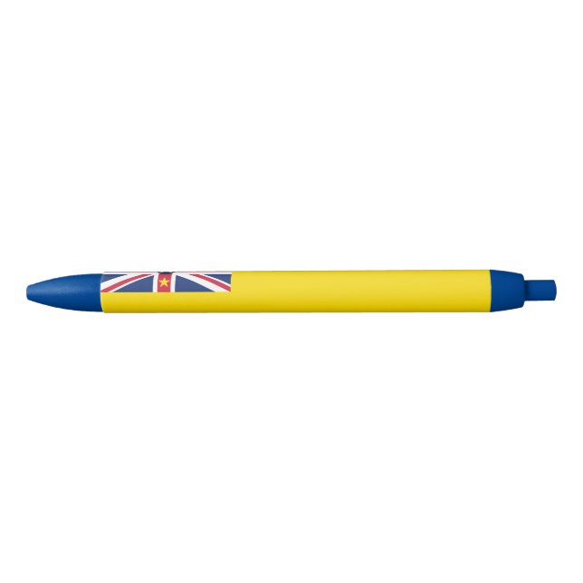 Stylo Bleu Indicateur Niue (Devant)