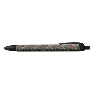 Stylo Bleu Jaguar sauvage au plus profond de la forêt,
