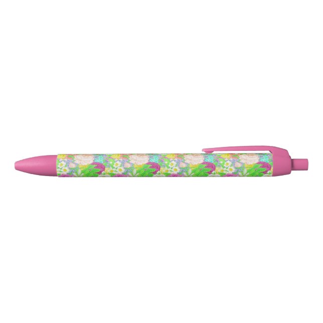 Stylo Bleu Jardin printanier (Haut)