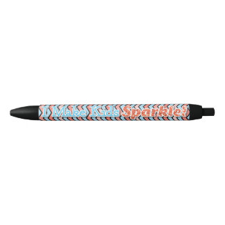 Stylo Bleu J'incite des enfants l'étincelle à parquer