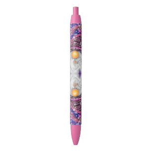 Stylo Bleu Joyeux Gnome En Casquette Violet Chante Une Chanso