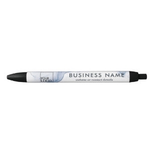 Stylo Bleu Logo d'entreprise moderne promotion de marque