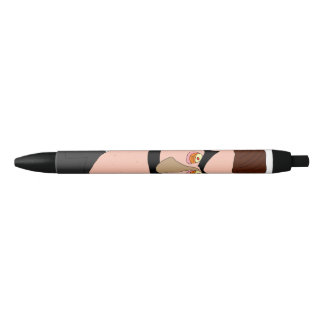 Stylo bleu marionnette