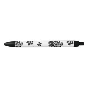 Stylo Bleu Mikitiez terre natale nature selfloe fleur rose