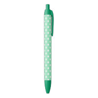 Modish Mint Green Color White Dots Classic Design