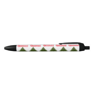 Stylo Bleu Noël laid : Amusant à l'heure de Noël Motif,
