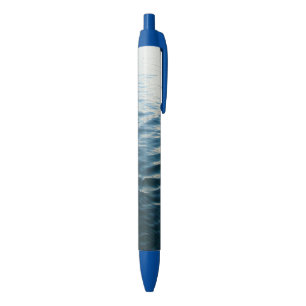 Stylo Bleu Nuances d'eau bleue Photographie de la nature Abst
