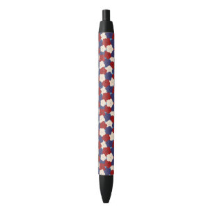 Stylo Bleu Pétunias Patriotiques