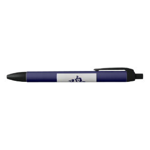 Stylo Bleu Signe chinois zodiaque bleu coq