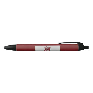 Stylo Bleu Symbole chinois de zodiaque rouge rat