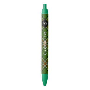 Stylo Bleu Tarte verte, noire, rouge et blanche