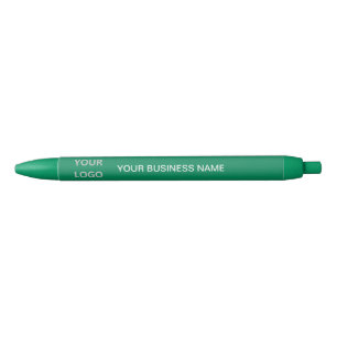 Stylo Bleu Texte de logo de nom d'entreprise personnalisé Sty