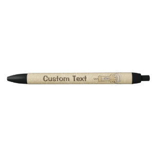 Stylo Bleu Tire-bouchon