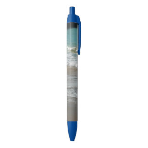 Stylo Bleu Vagues sur la plage bleu turquoise Océan