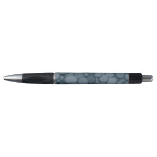 Stylo Blue River Rock Pebles Art