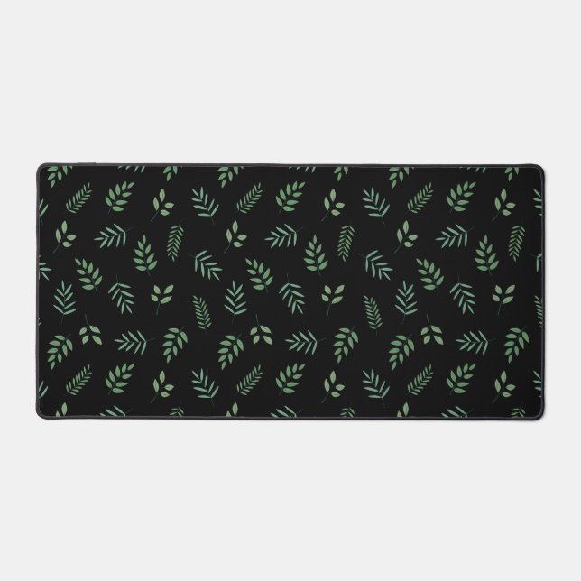 Stylo Botanique Feuille Imprimé Mat de bureau pour (Recto)