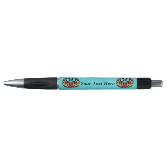 Stylo Bouteilles de Scarab aux couleurs chaudes Vibrant  (Devant)