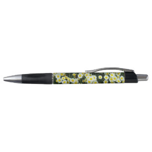 Stylo Boutons Fleur Jaune Dainty Daisy