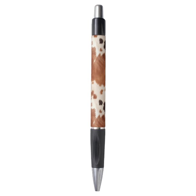 Stylo Brown Cream Southwest Cowhide Christmas (Devant (Vertical))