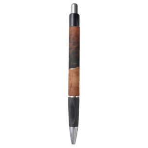 Stylo Brown Noir Noir Faux Cowhide