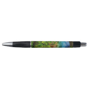 Stylo Cadre tropical luxuriant de SlipperyJoe rhinoceros