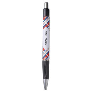 Stylo Cambodge Drapeau Cambodgien Personnalisé au Nom