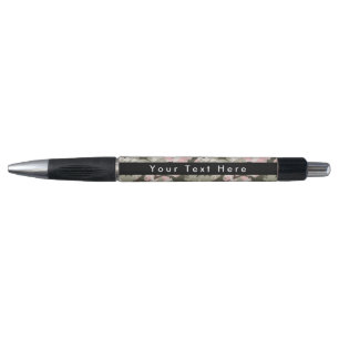 Stylo Camouflage rose et vert, Camouflage, Militaire, Ar