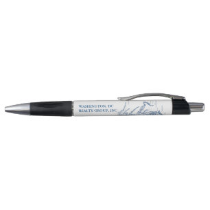 Stylo Carte de Washington DC Blue Custom Company Promo