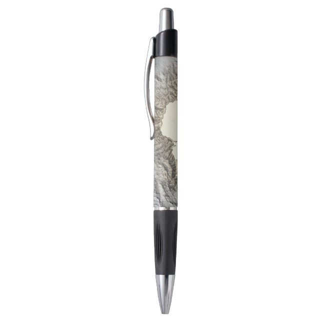 Stylo Carte du lac Tahoe (Haut (Vertical))