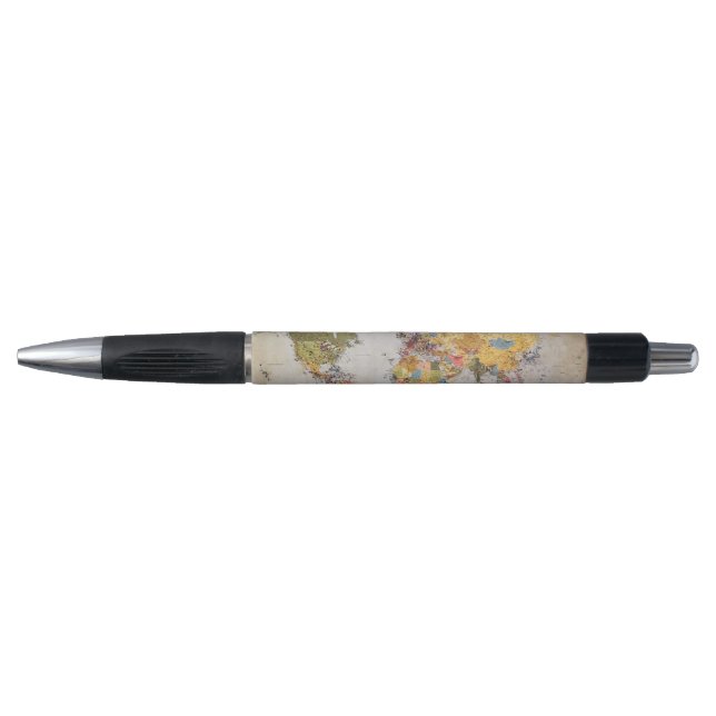 Stylo carte mondiale (Devant)