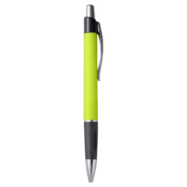 Stylo Chartreuse Couleur jaune uni (Bas (Vertical))