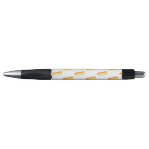 Stylo Chien Chaud de Foodie avec des Rayures