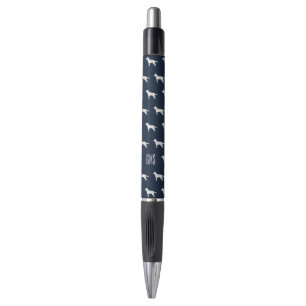 Stylo Chiens de Sibérie Husky Motif Monogrammé