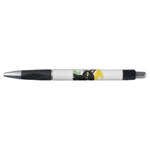 Stylo Chiffre noir du milieu du siècle