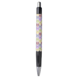 Stylo Chouettes mignonnes, Chouette Motif, Chouettes pou
