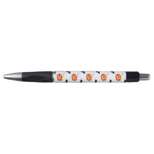 Stylo Citrouilles et chauves-souris d'Halloween, Trou ou